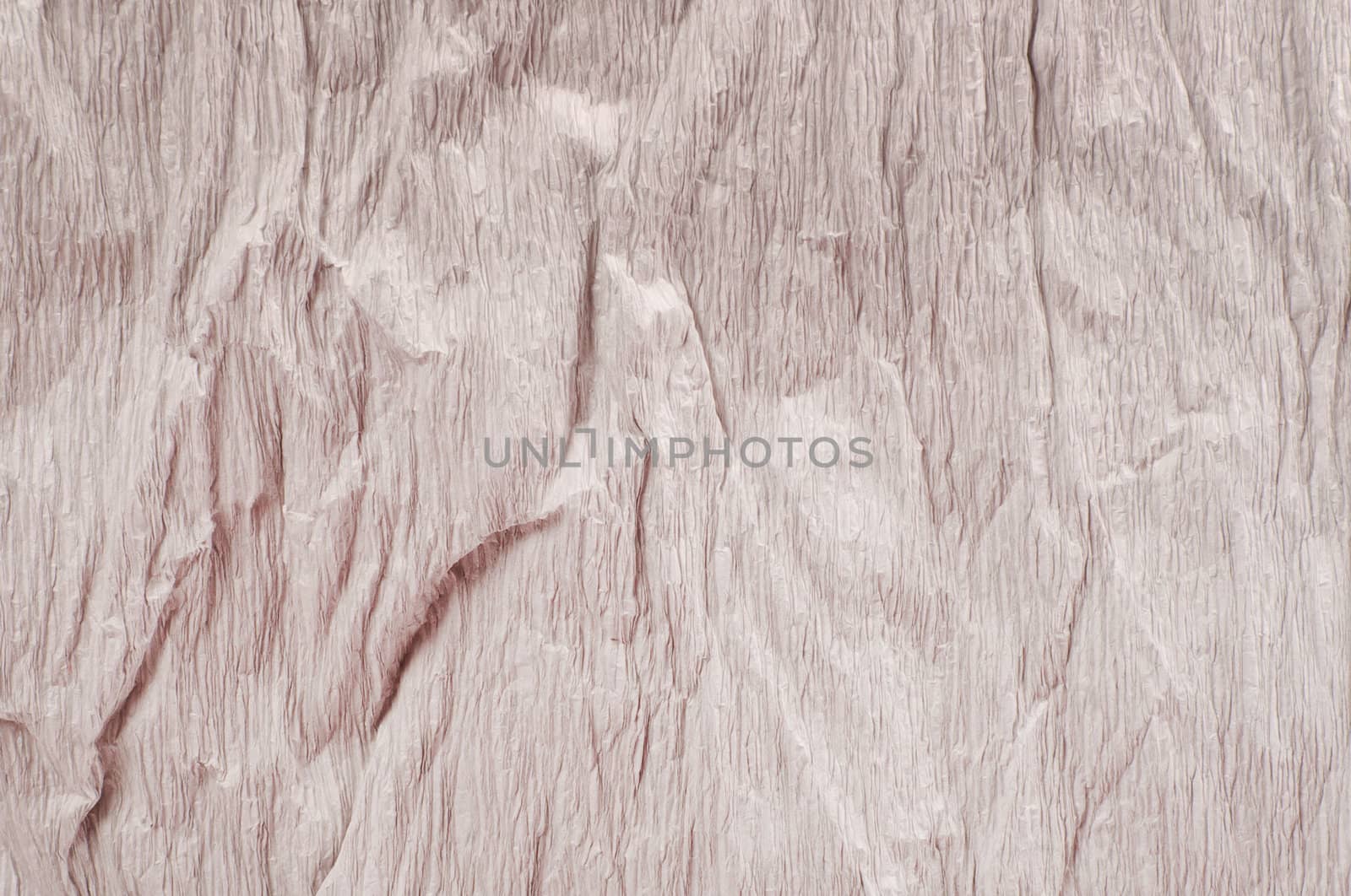 Crumpled light gray paper