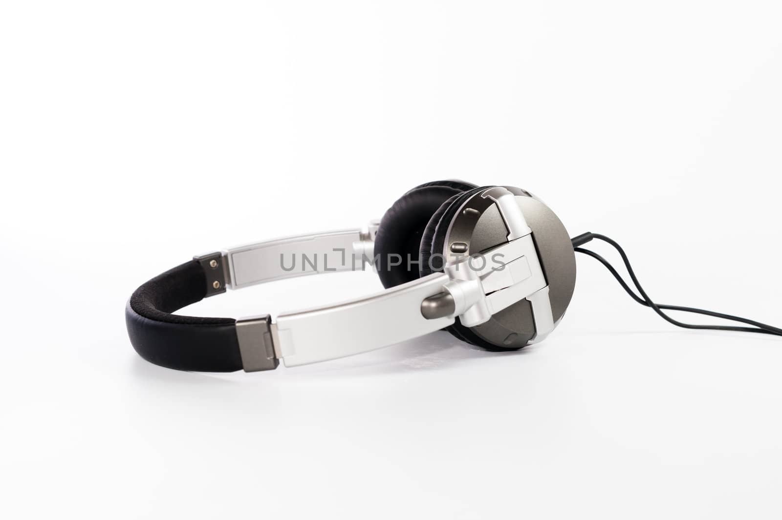 Headphones isolated on white background