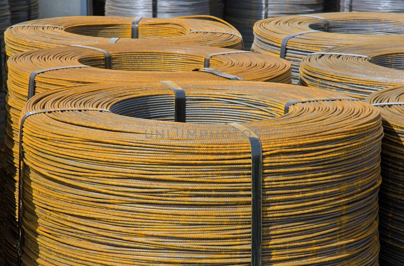 rolls of steel wire by neko92vl