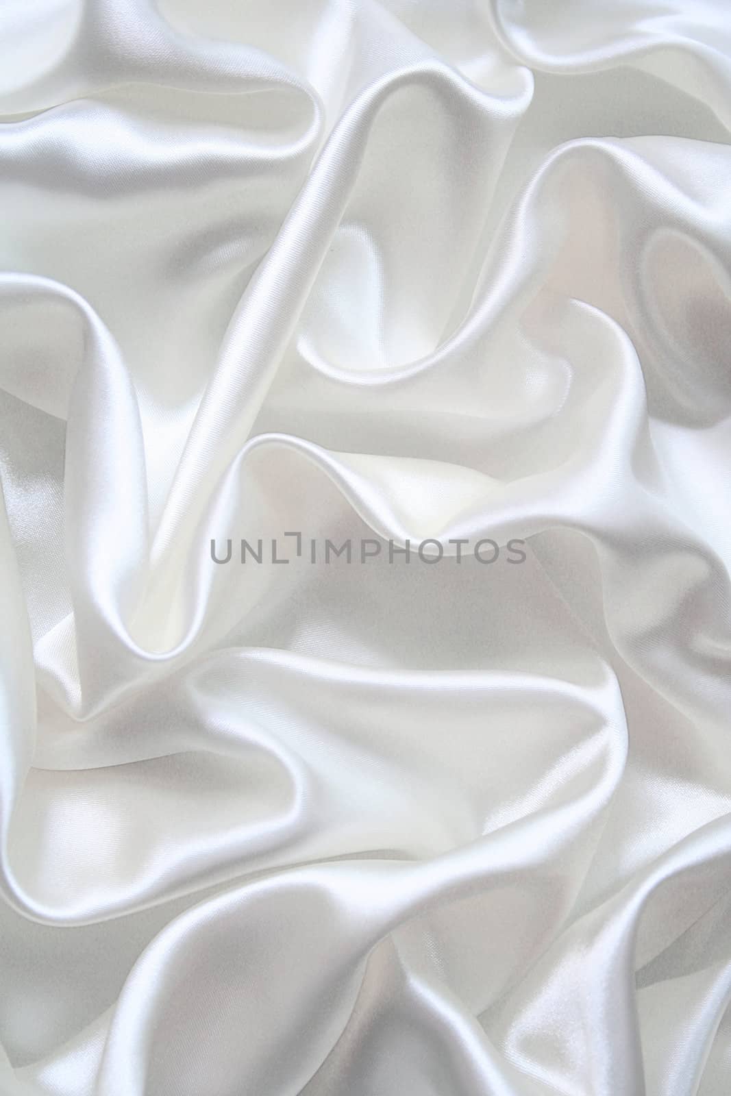 Smooth elegant white silk can use as wedding background