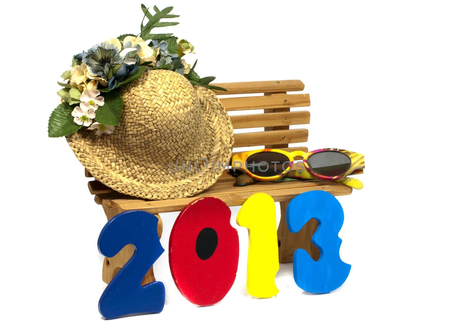 sunglasses and summer hat for vaction 2013