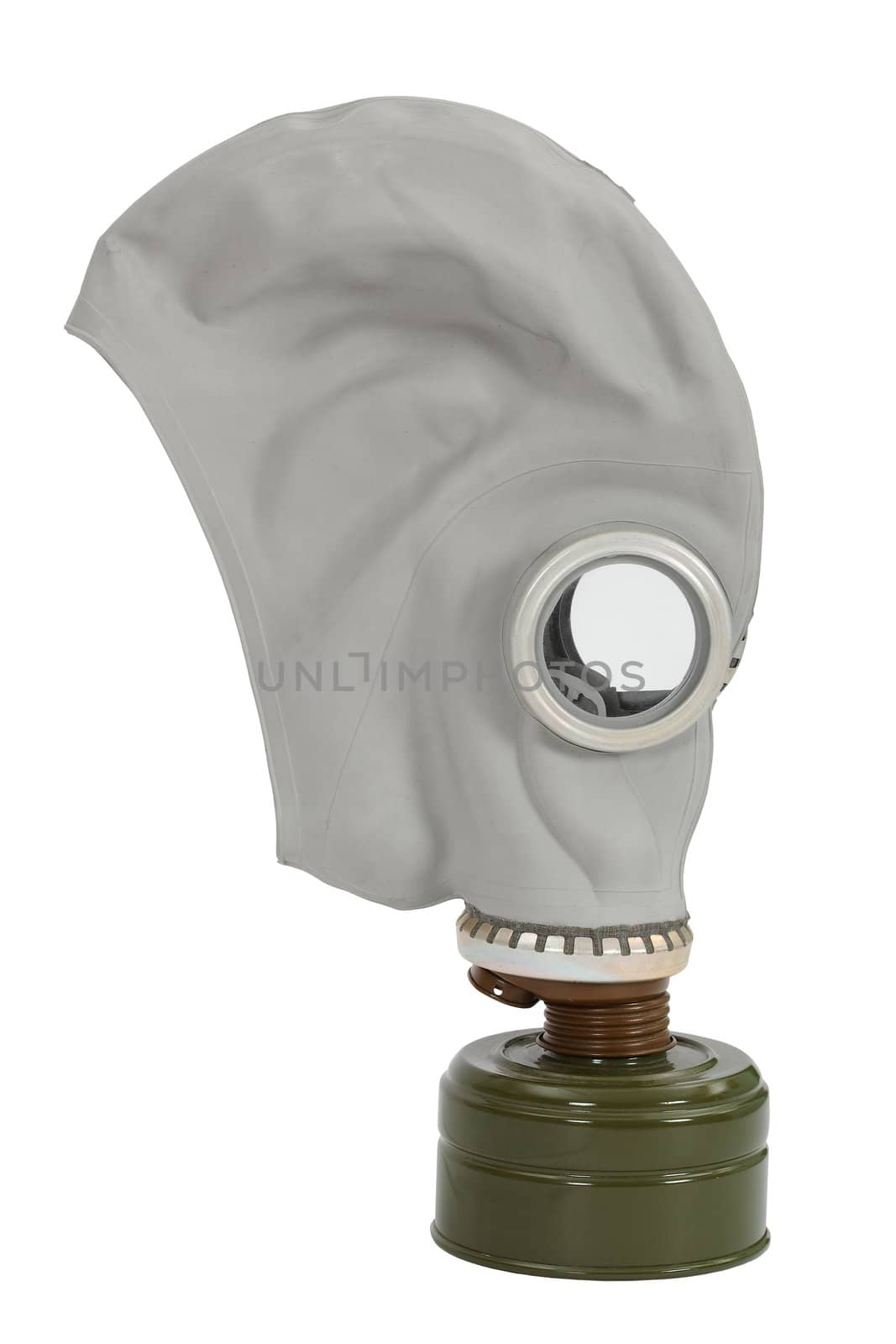 Gas mask, isolated on a white background