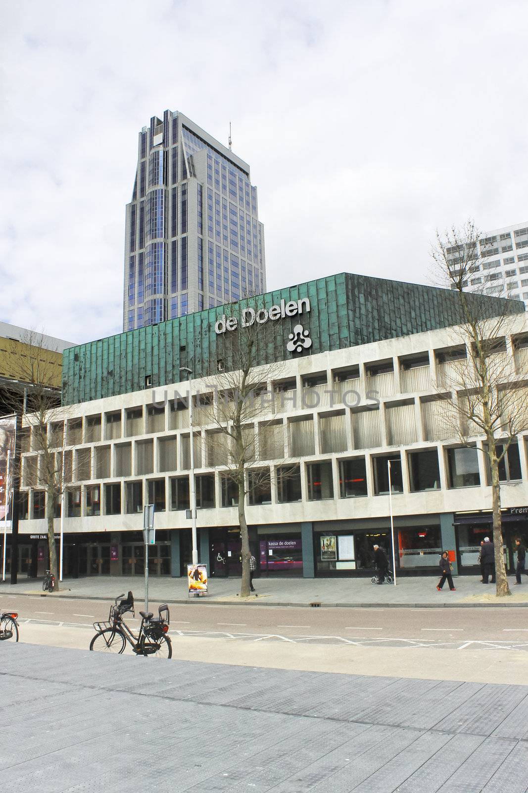 On the streets of Rotterdam. Netherlands