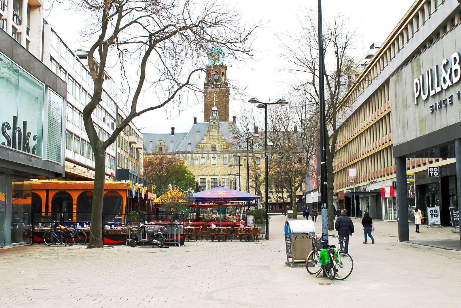 On the streets of Rotterdam. Netherlands by NickNick