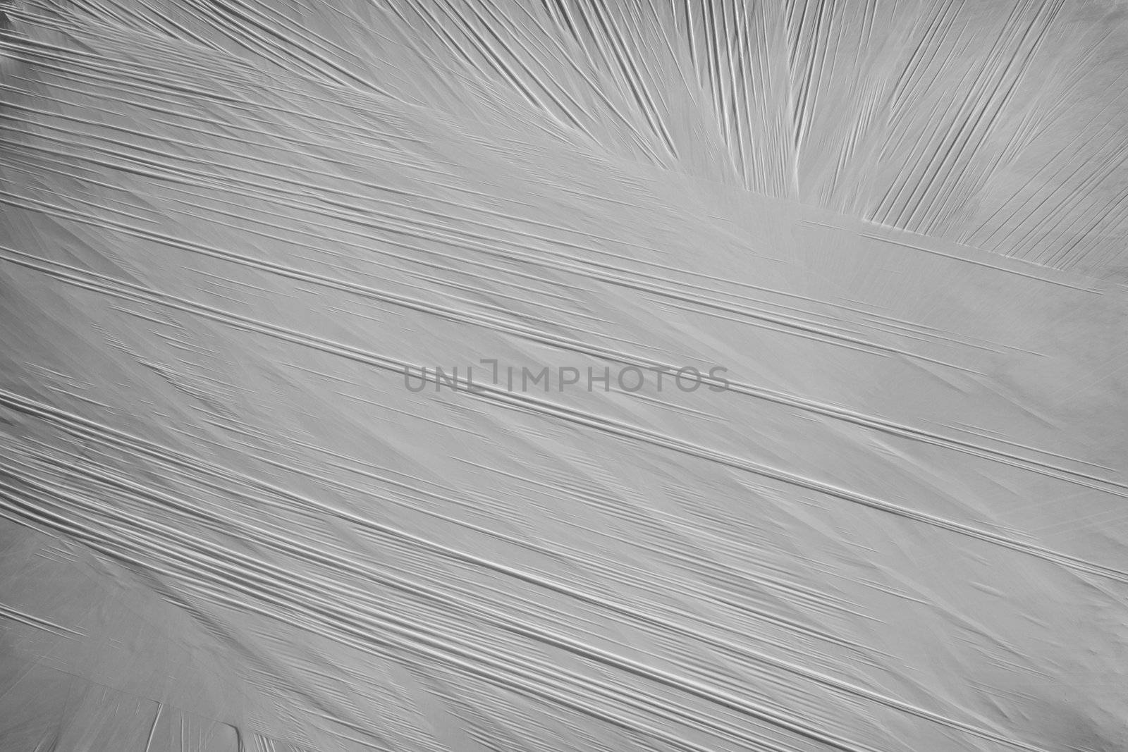 Gray background from a thin packing material