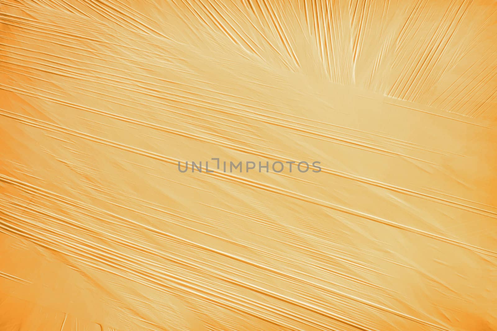 Orange background from a thin packing material