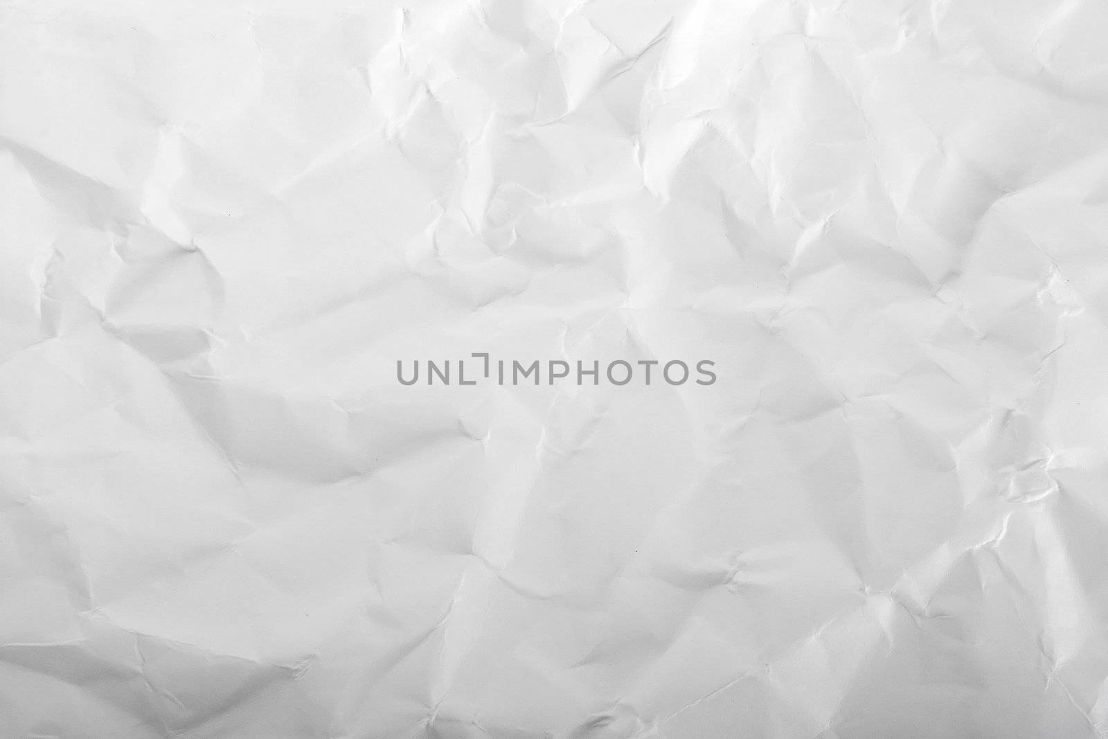 Broken blank paper page isolated on white background
