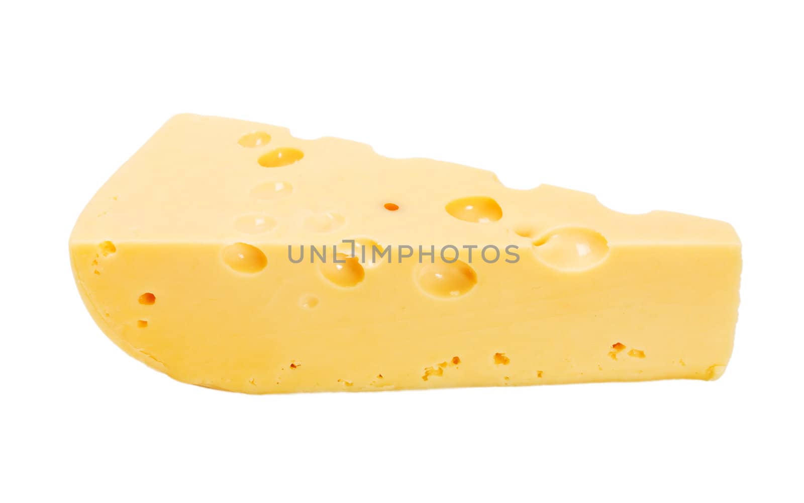 cheese isolated on white background.