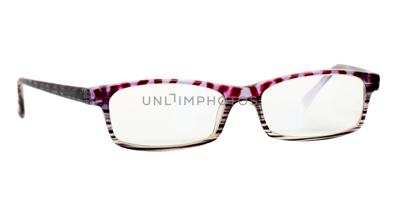 glasses isolated on white background