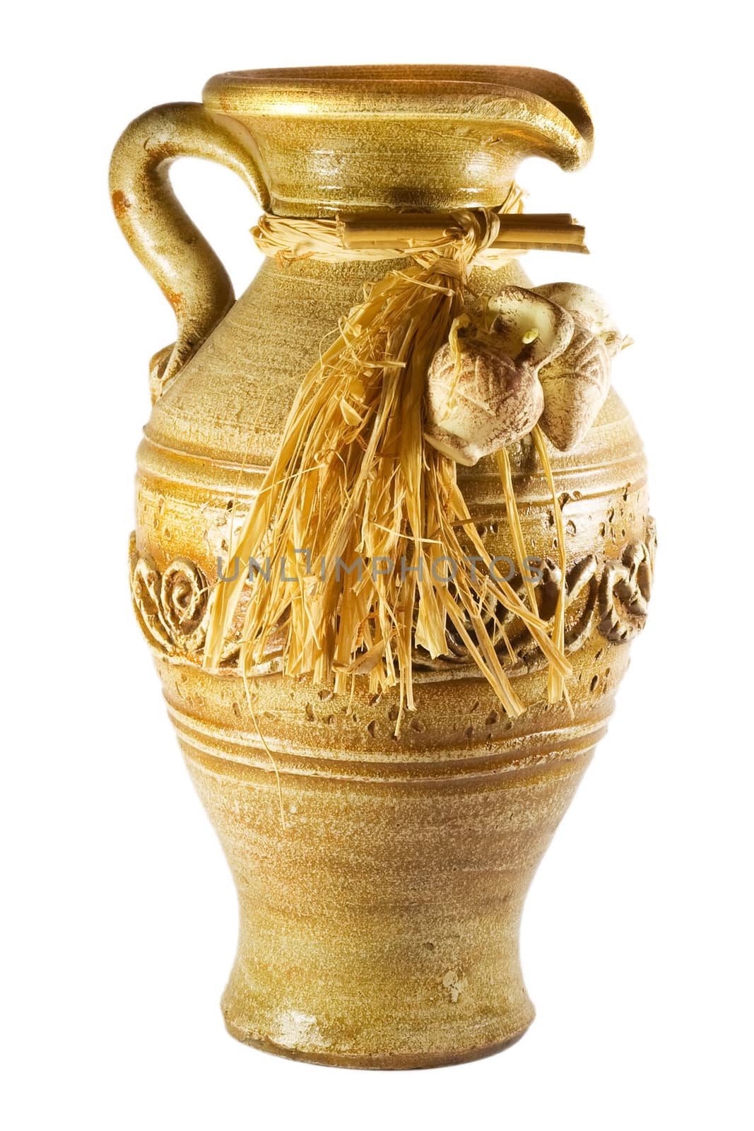 Jug isolated on white background
