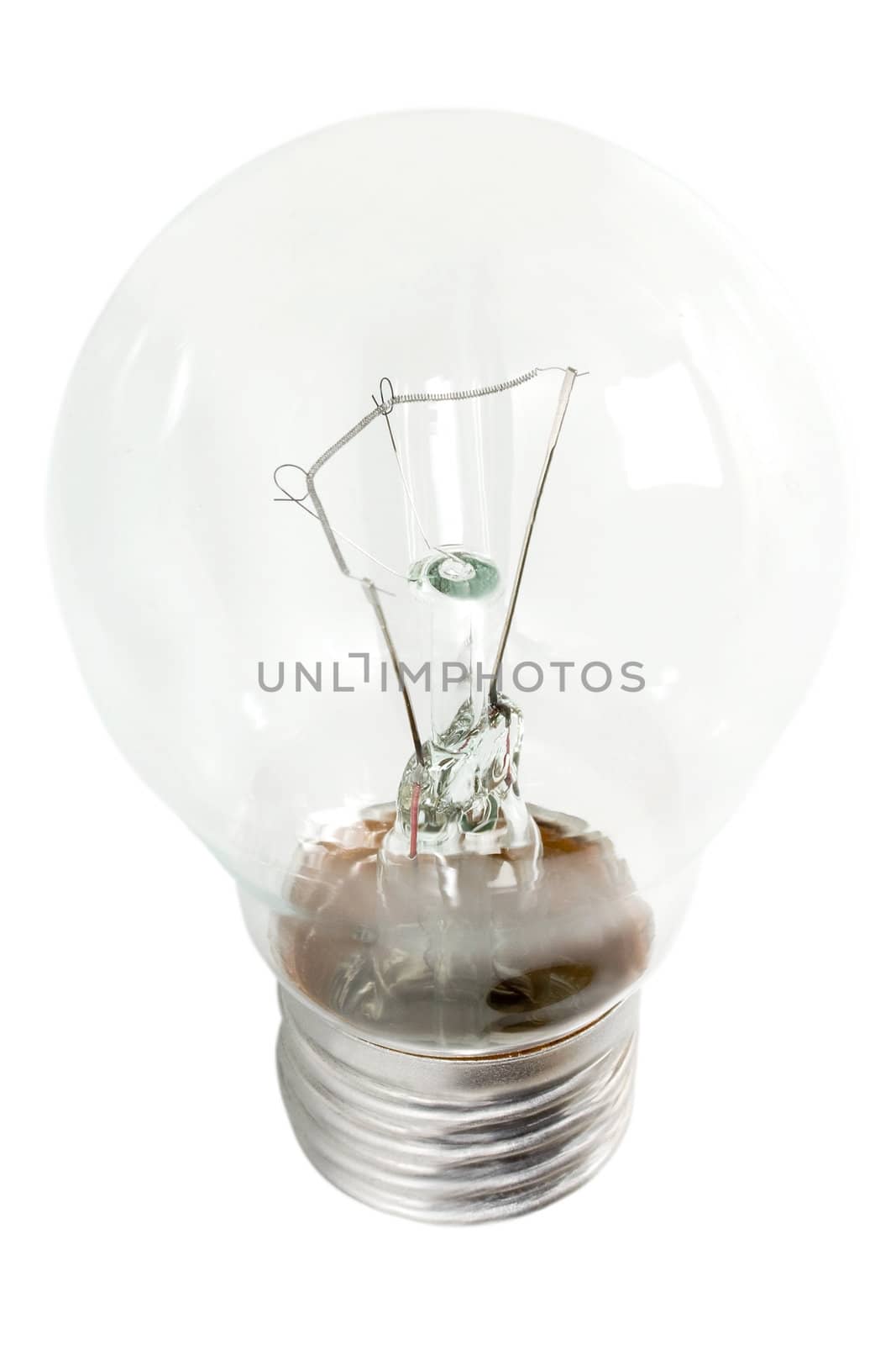light bulb isolated on white background