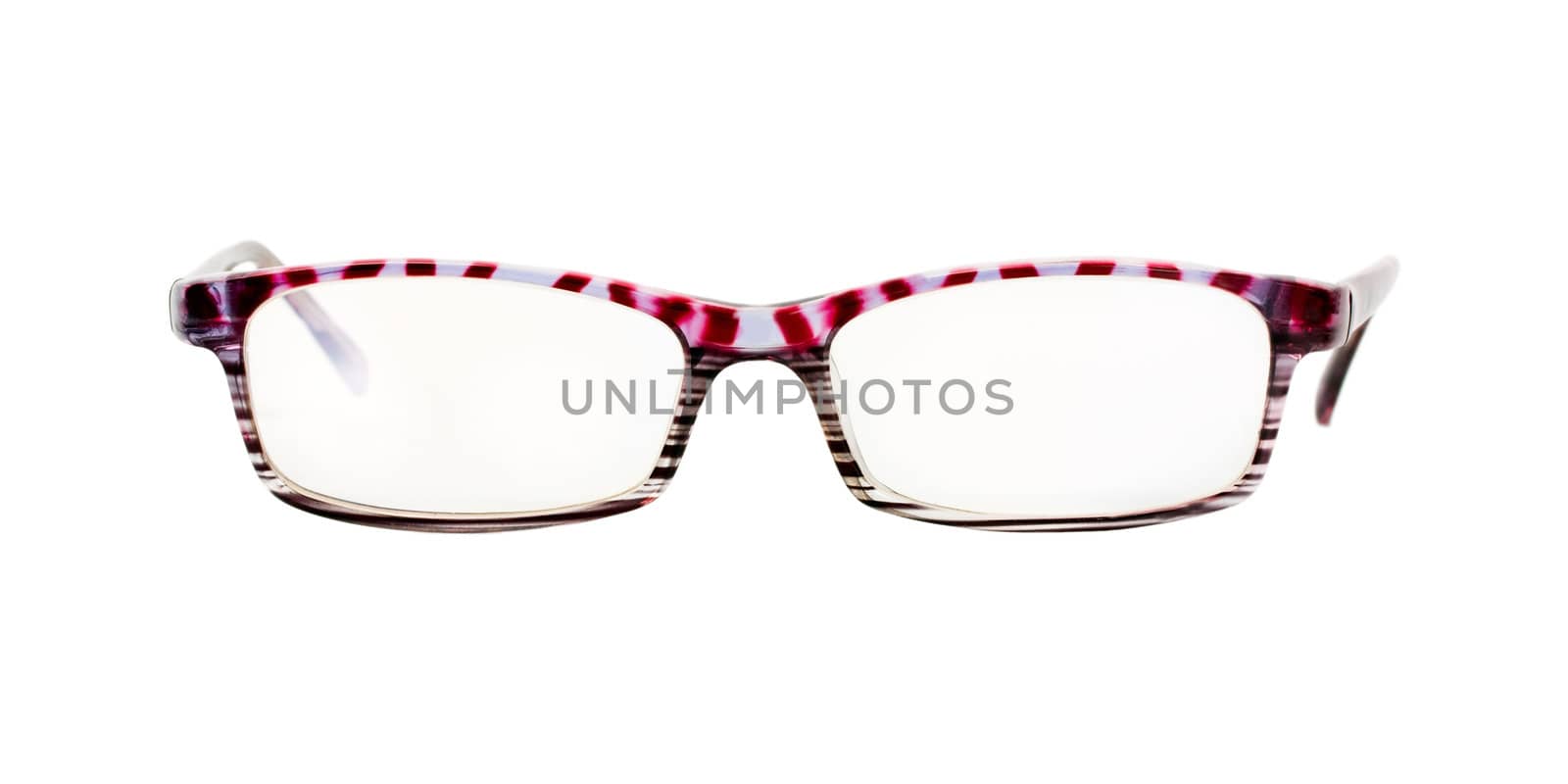 glasses isolated on white background