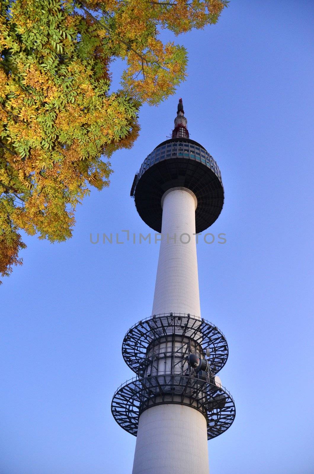 Seoul Tower or namsan tower, South Korea 