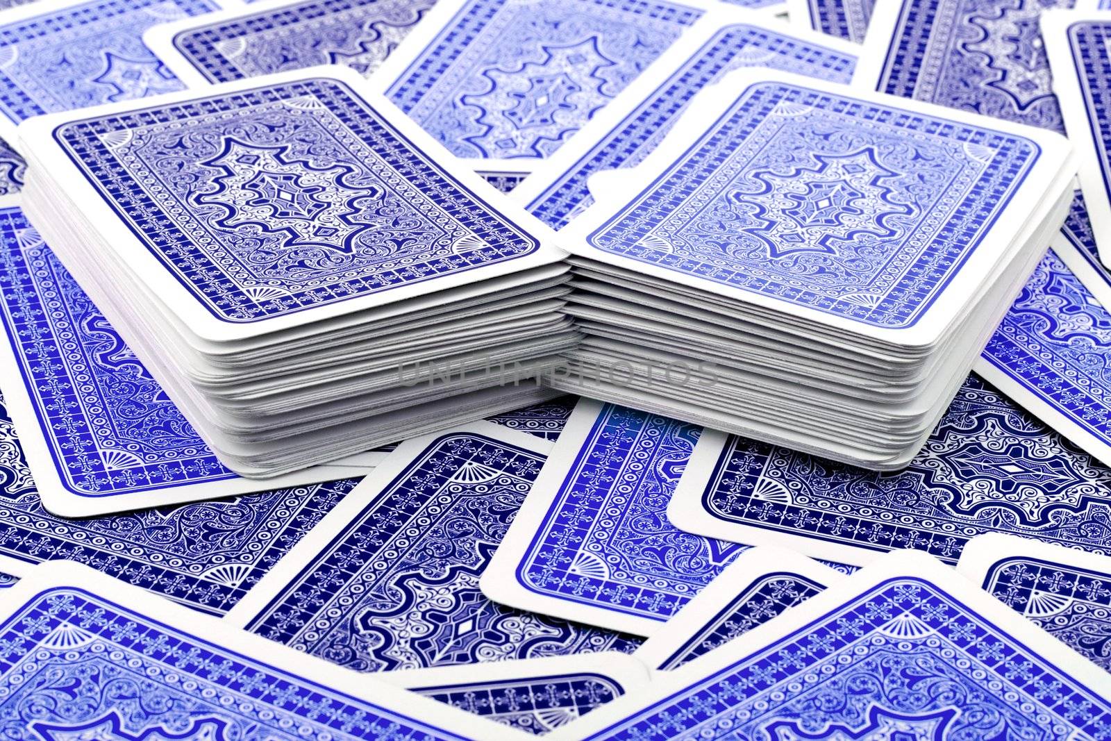 playing poker cards background