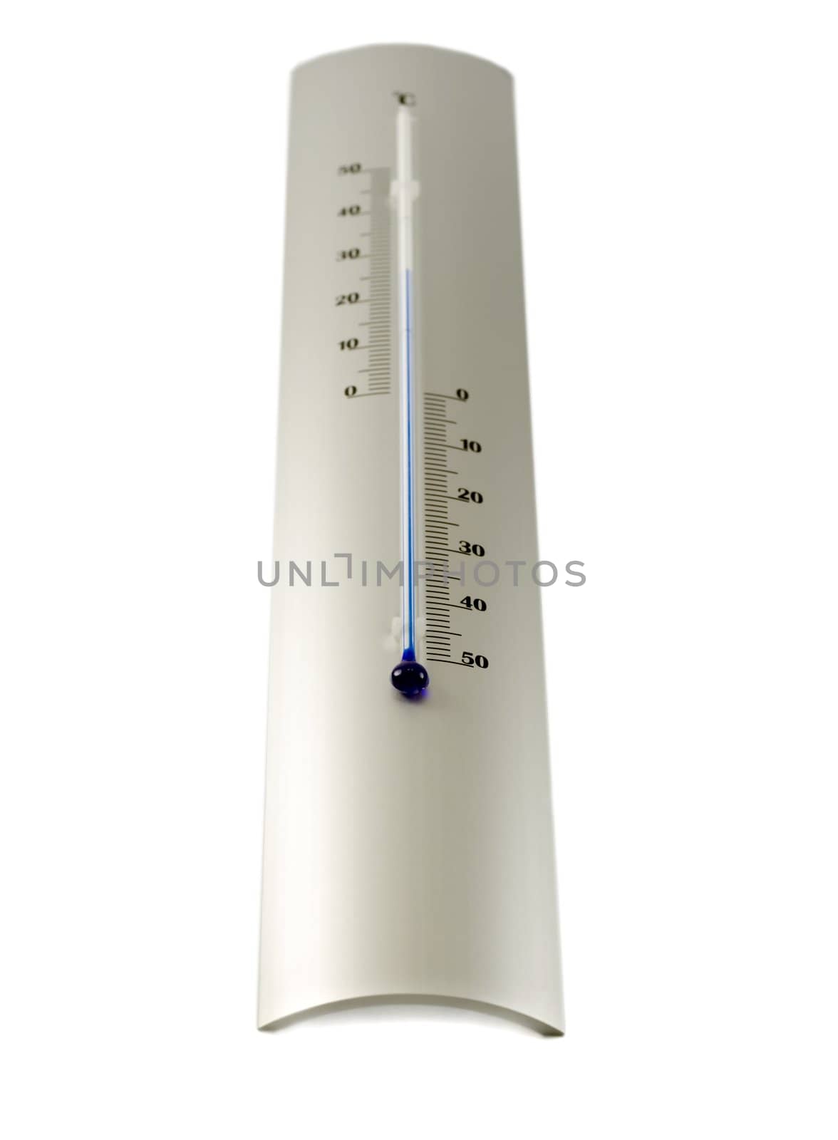 thermometer isolated on white background