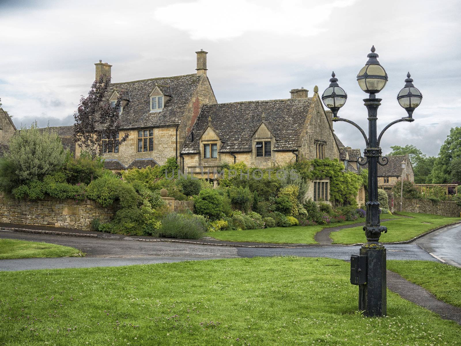 Beautiful old villa in the village Chipping Camden, Cotswold, United Kingdom.