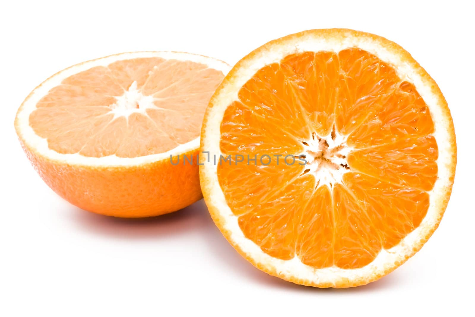 Orange isolated on white background