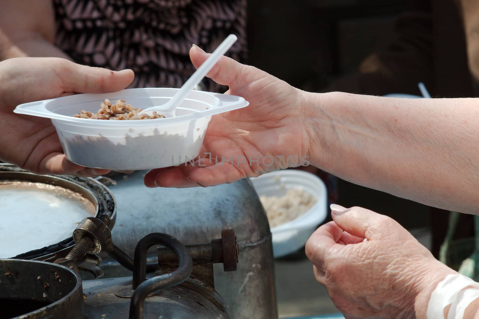 Charitable distribution of meal