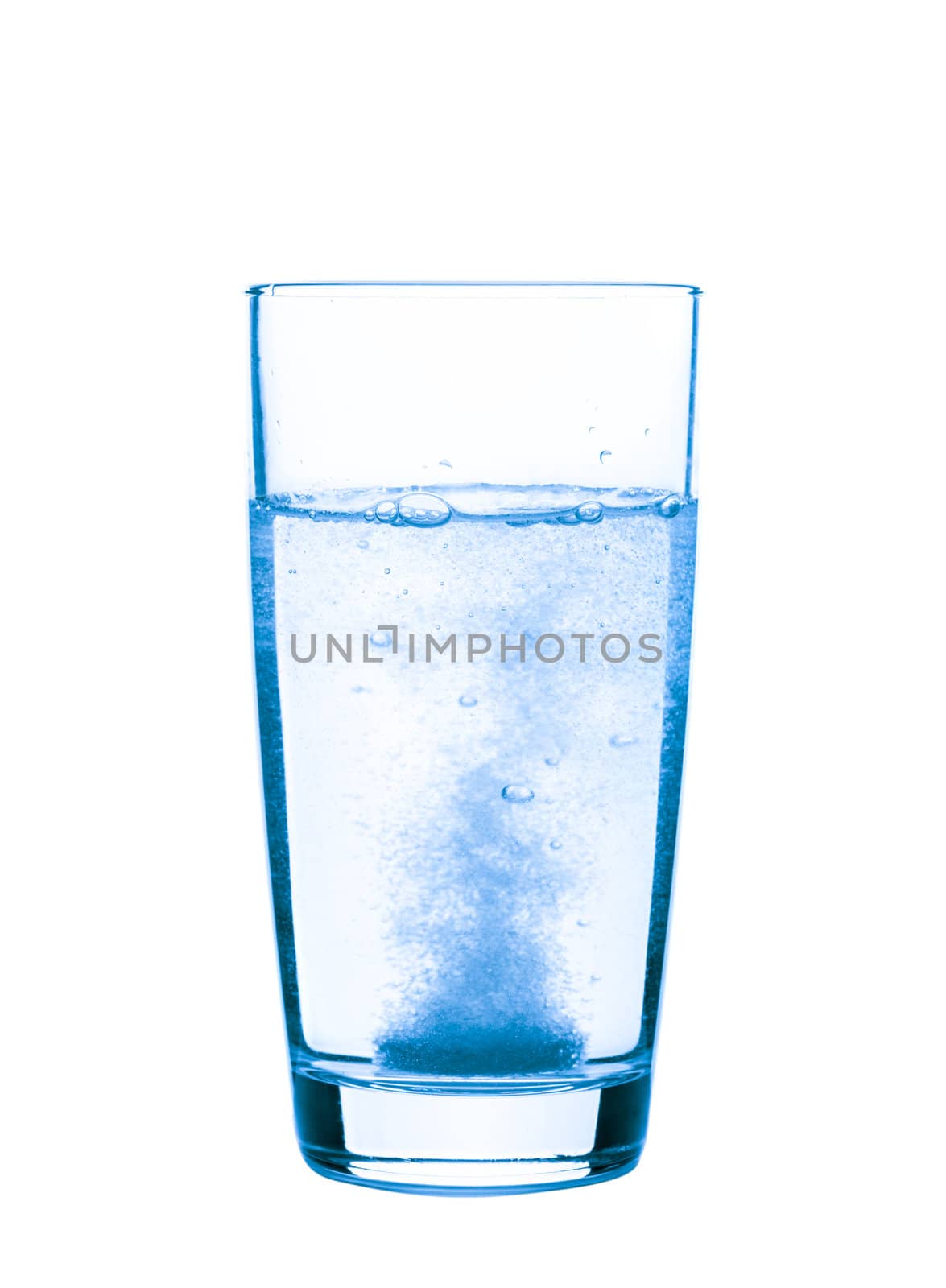 Aspirin in a glass by oksix