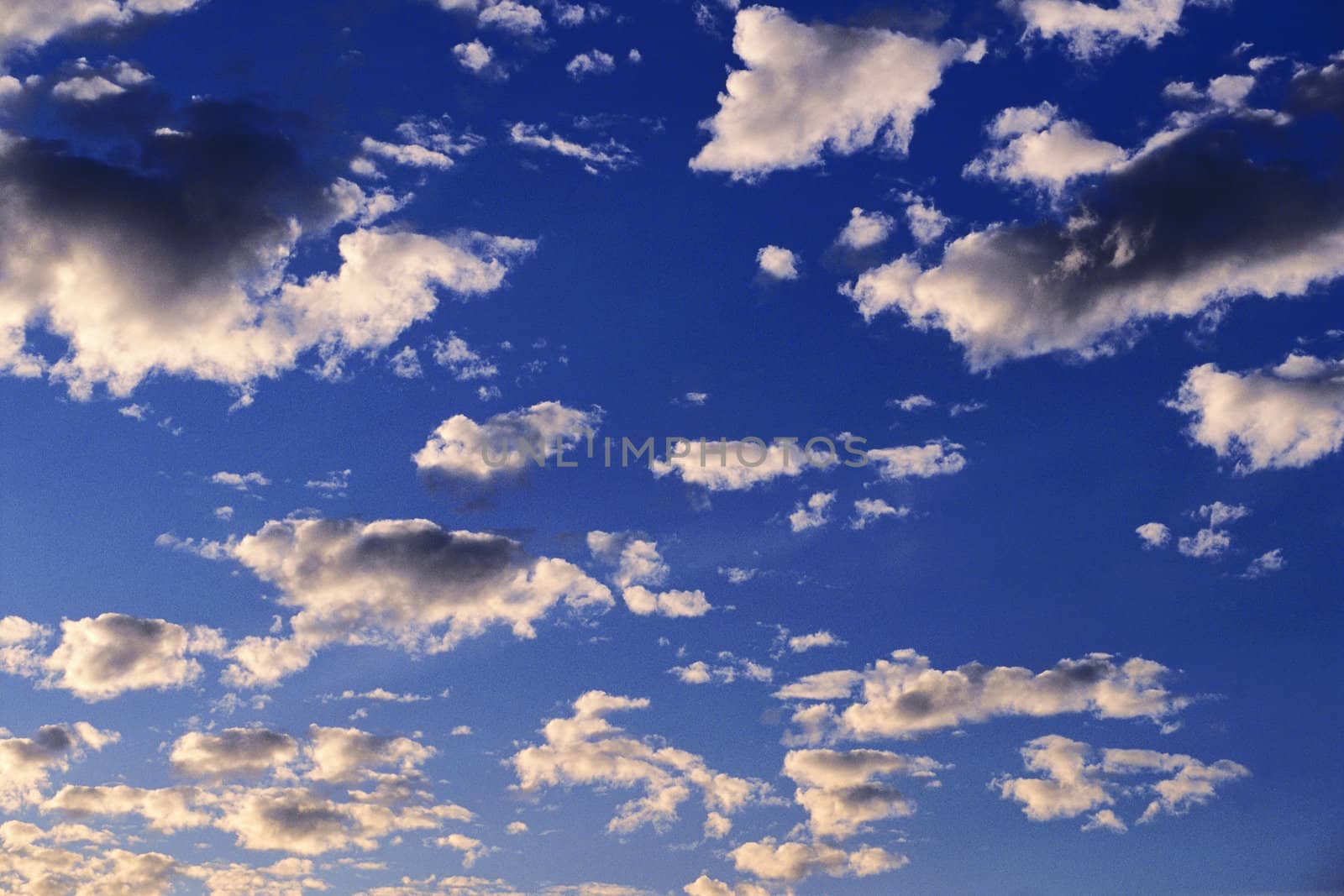 blue sky and clouds by Baltus
