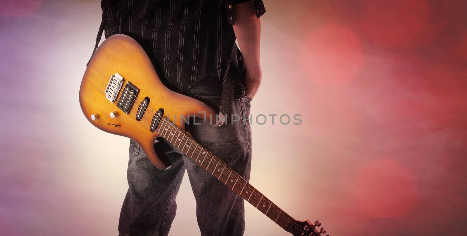 guitarist rock star by stokkete