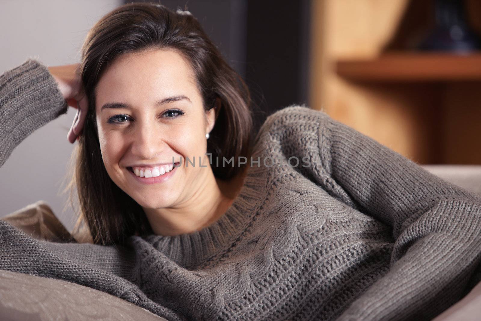 portrait of a beautiful young woman