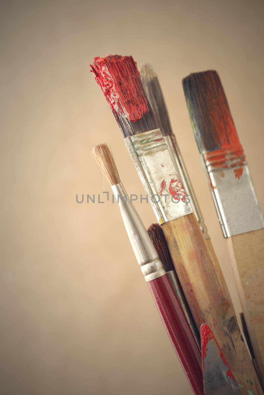 painter's brushes by stokkete
