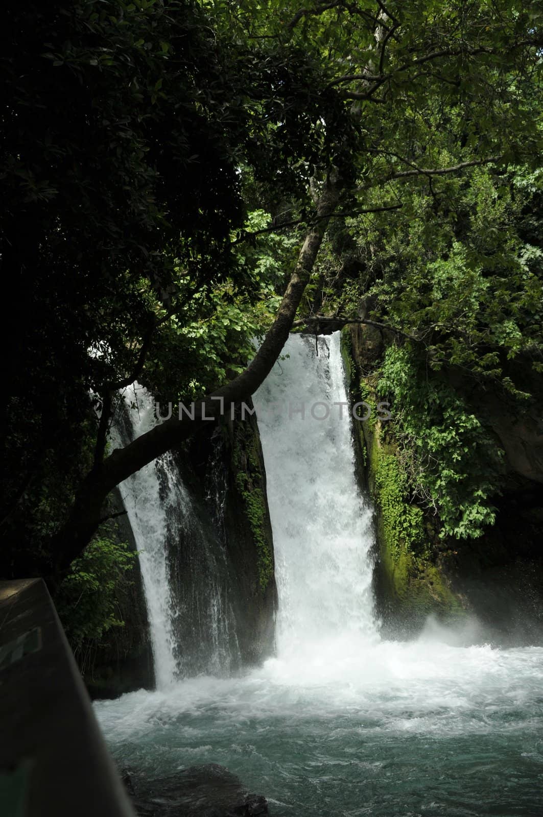 Waterfall in israel