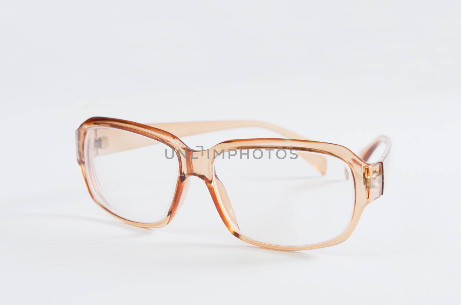 Photo of baby brown  eyeglasses  
