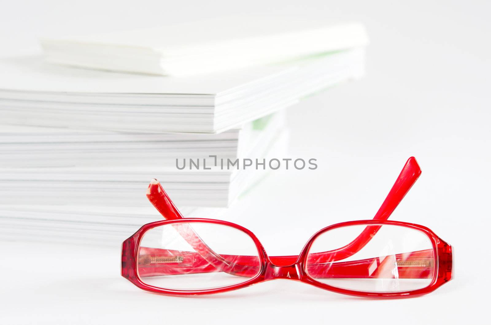 Photo of reading eyeglasses  , relax  from read a  book