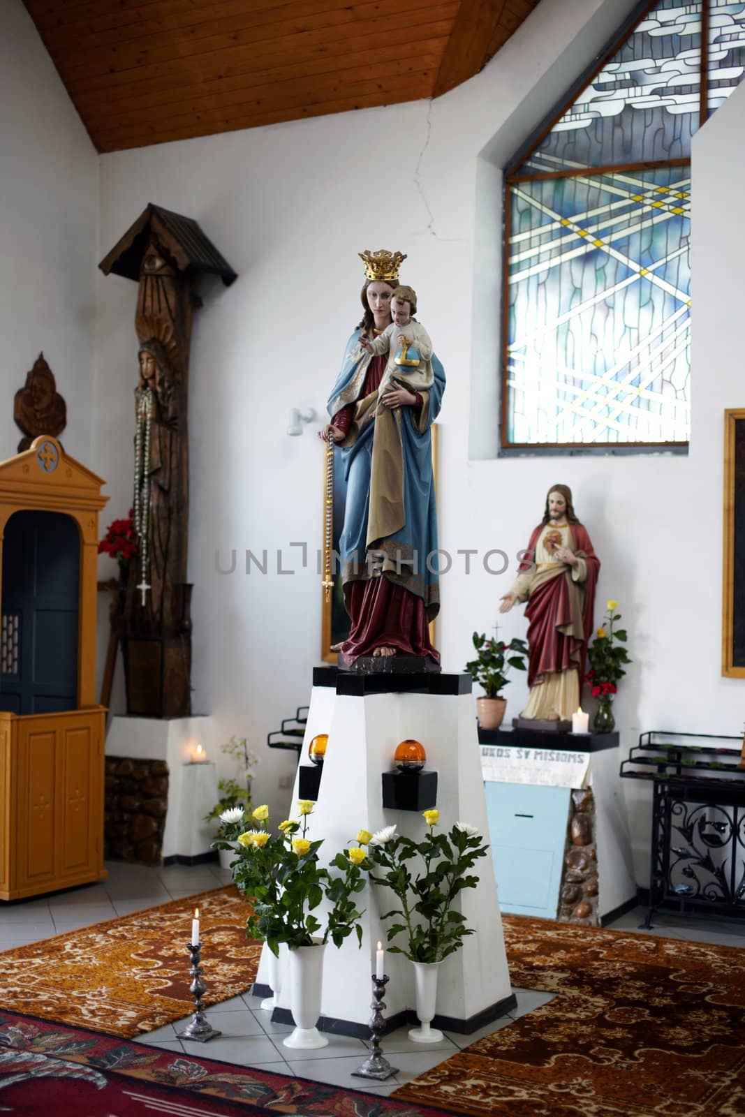 Holy Mary and little Jesus Holy Mary and little Jesus by Nikonas