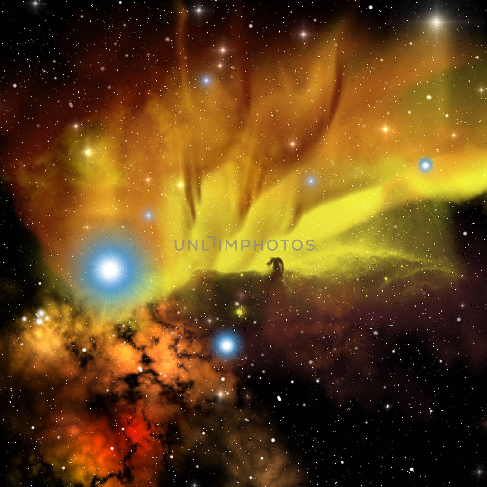 Horsehead Nebula by Catmando