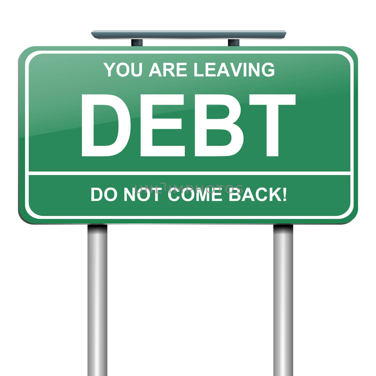 Debt concept. by 72soul