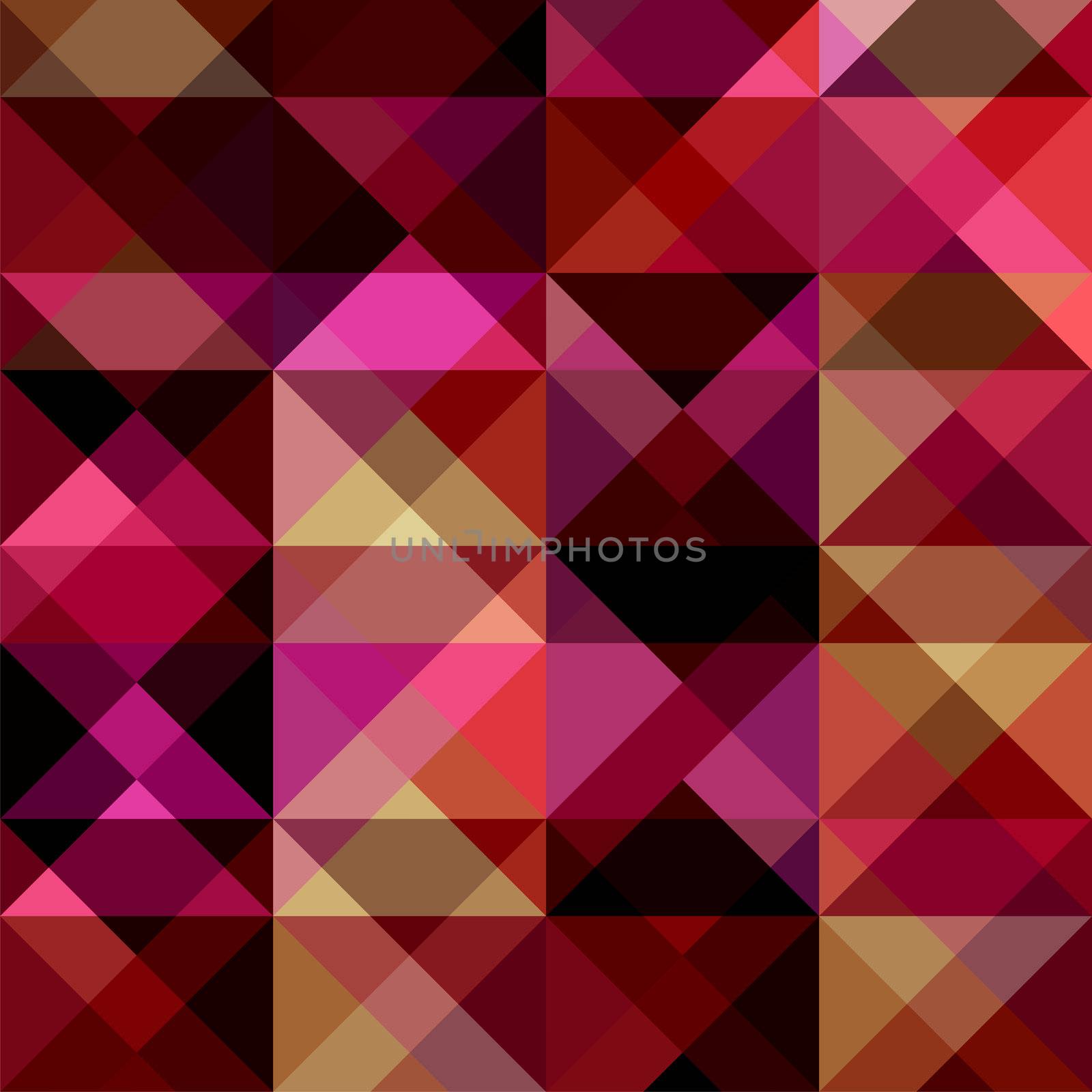 Abstract geometric vintage pattern by cienpies