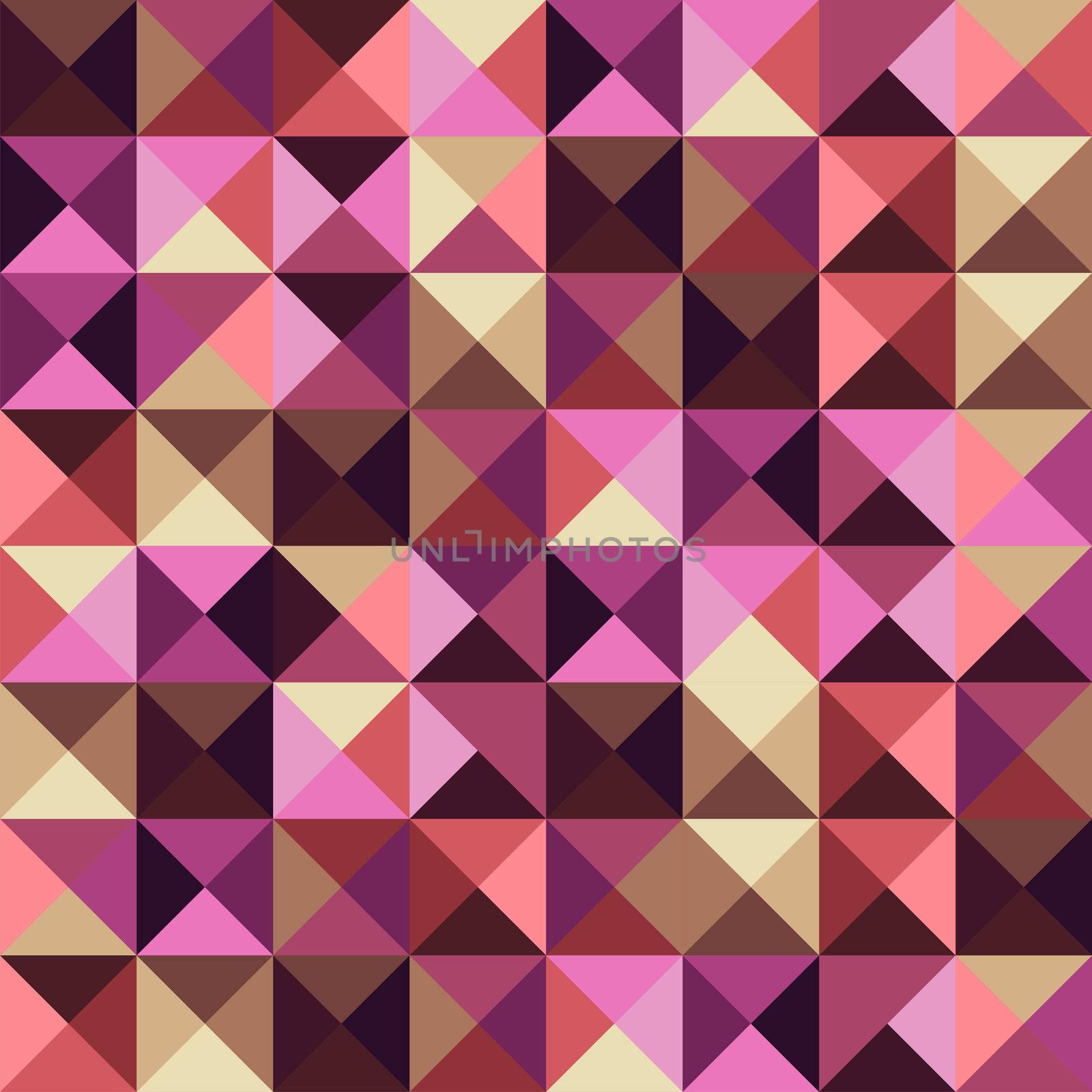 Abstract geometric vintage background by cienpies