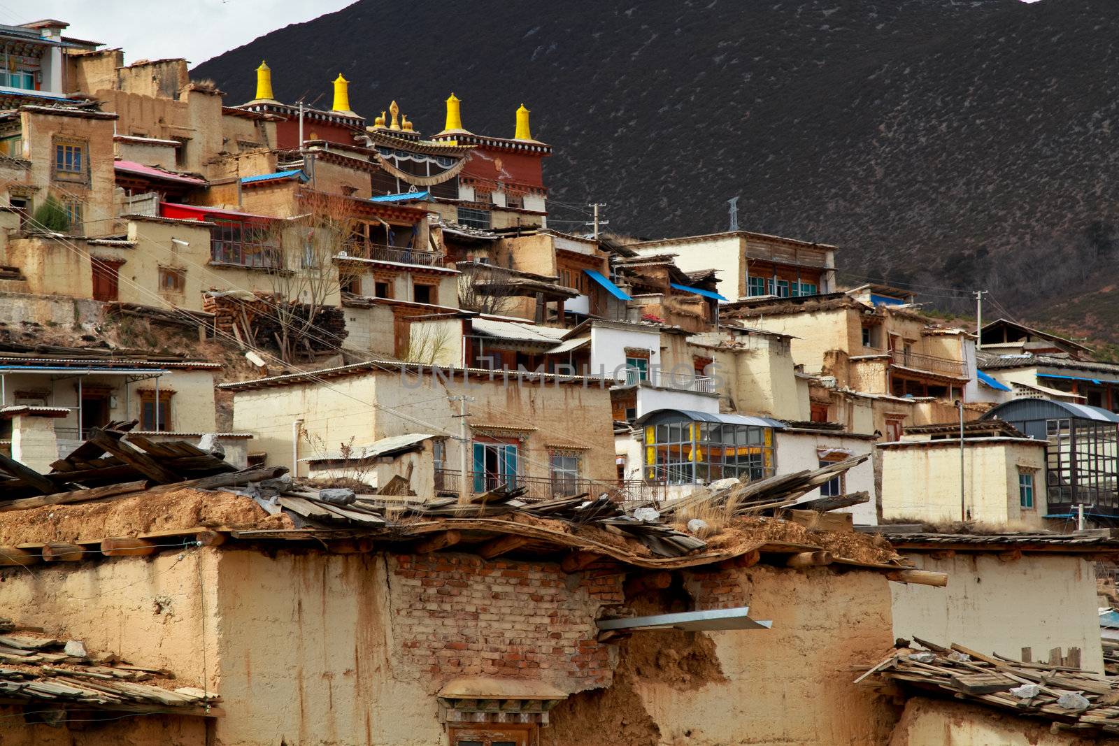 Songzanlin Si, Garden Sumtseling Gompa Temple, China