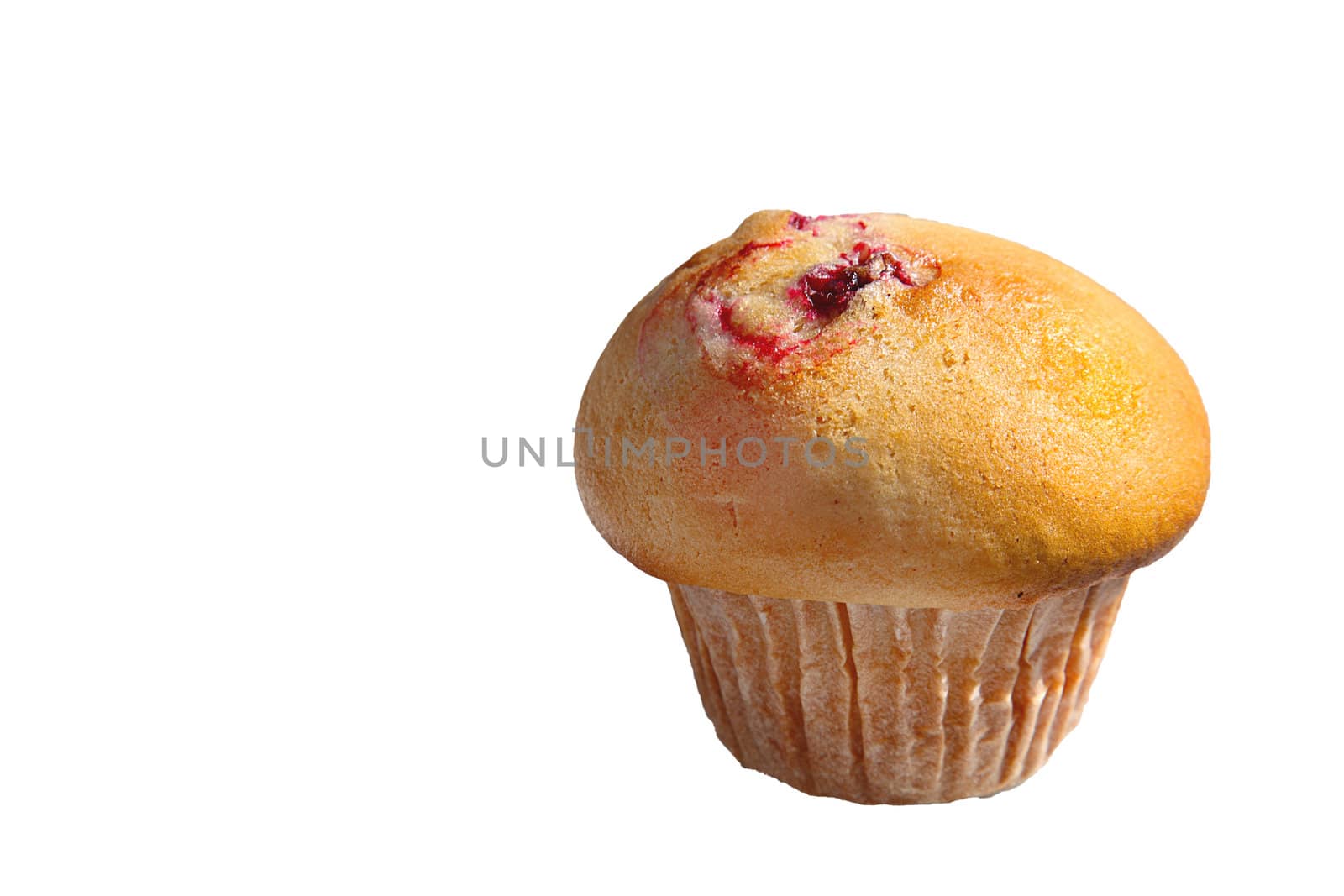 home baked cranberry orange muffin