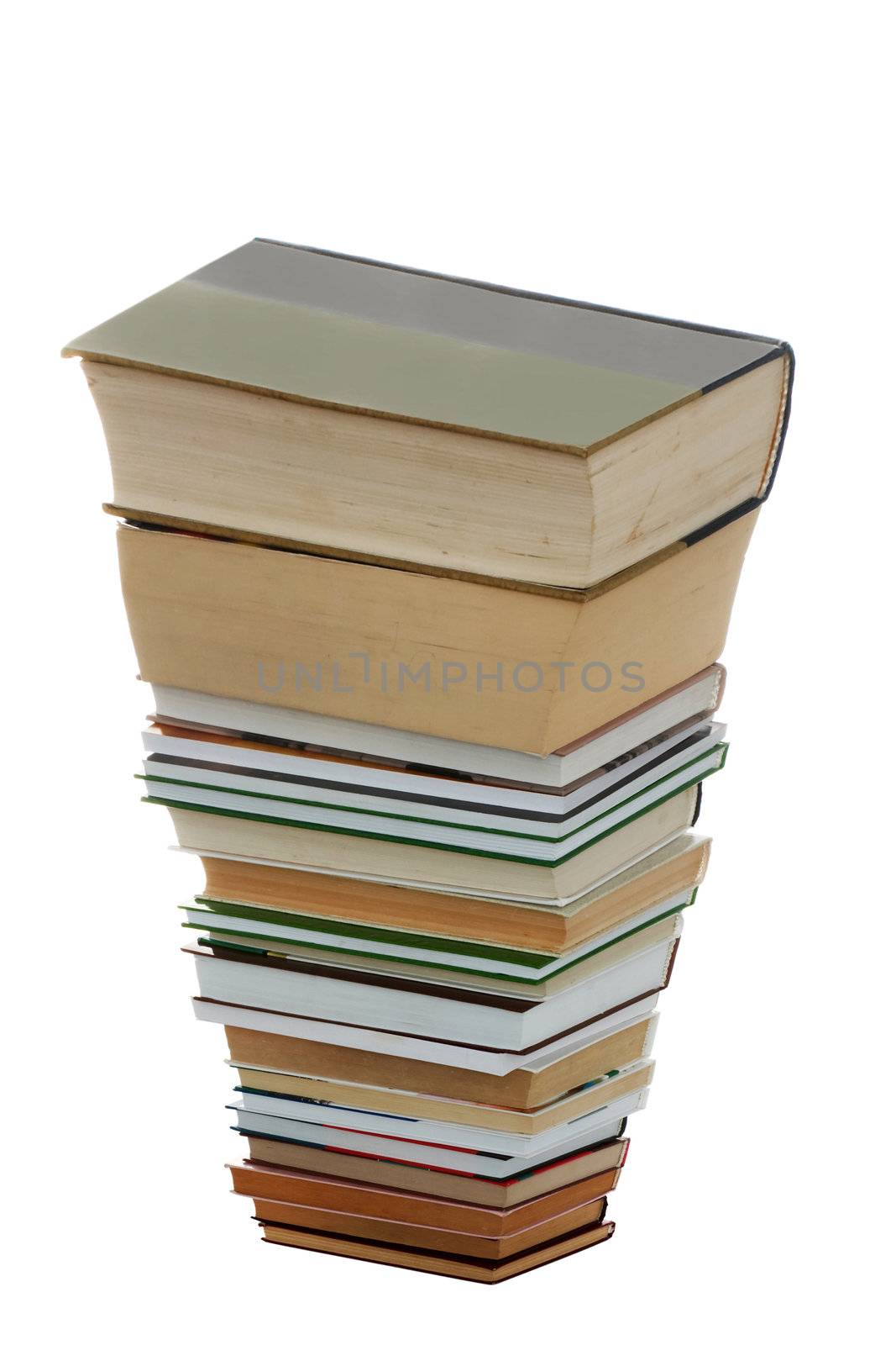 An image of many books