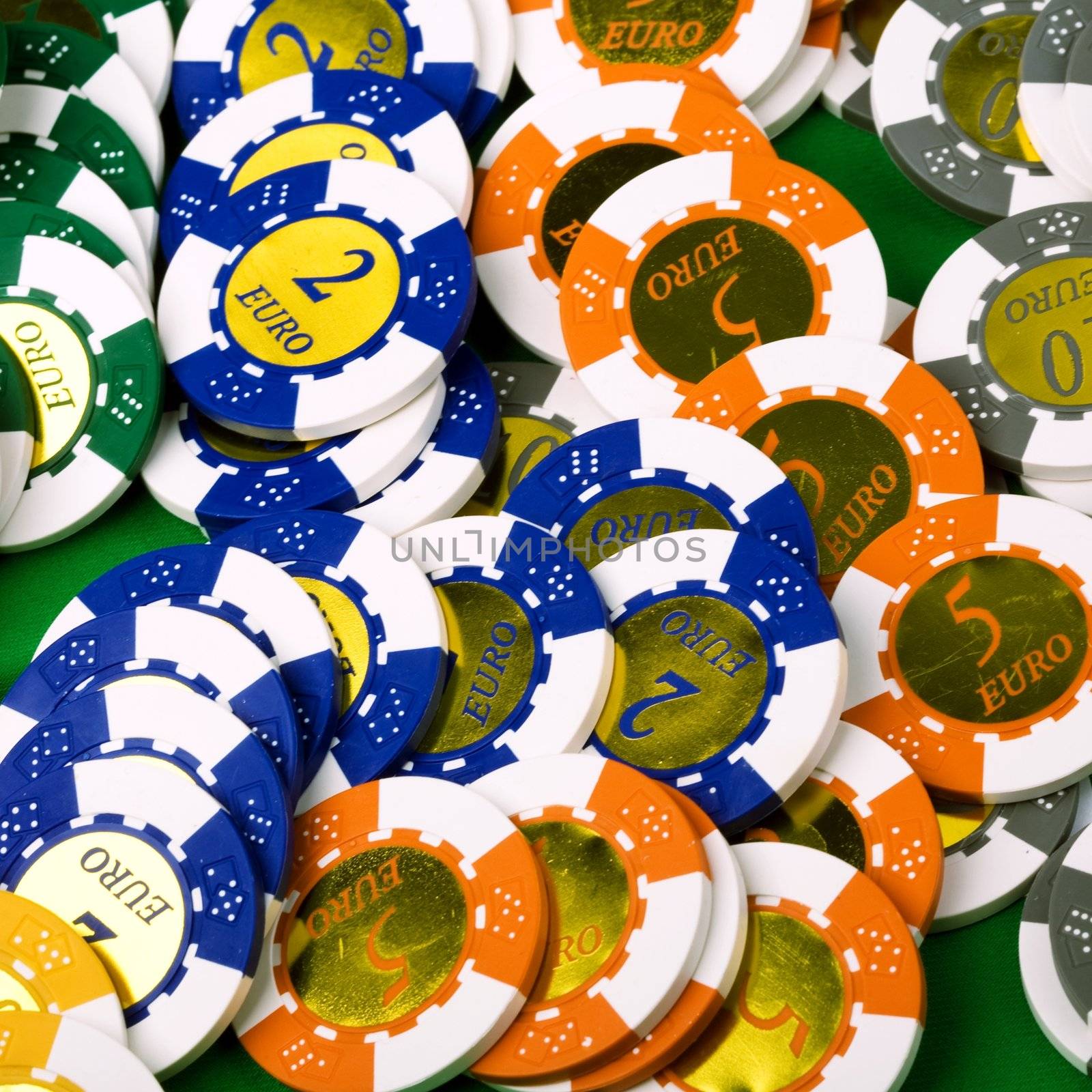 An image of poker chips and cards