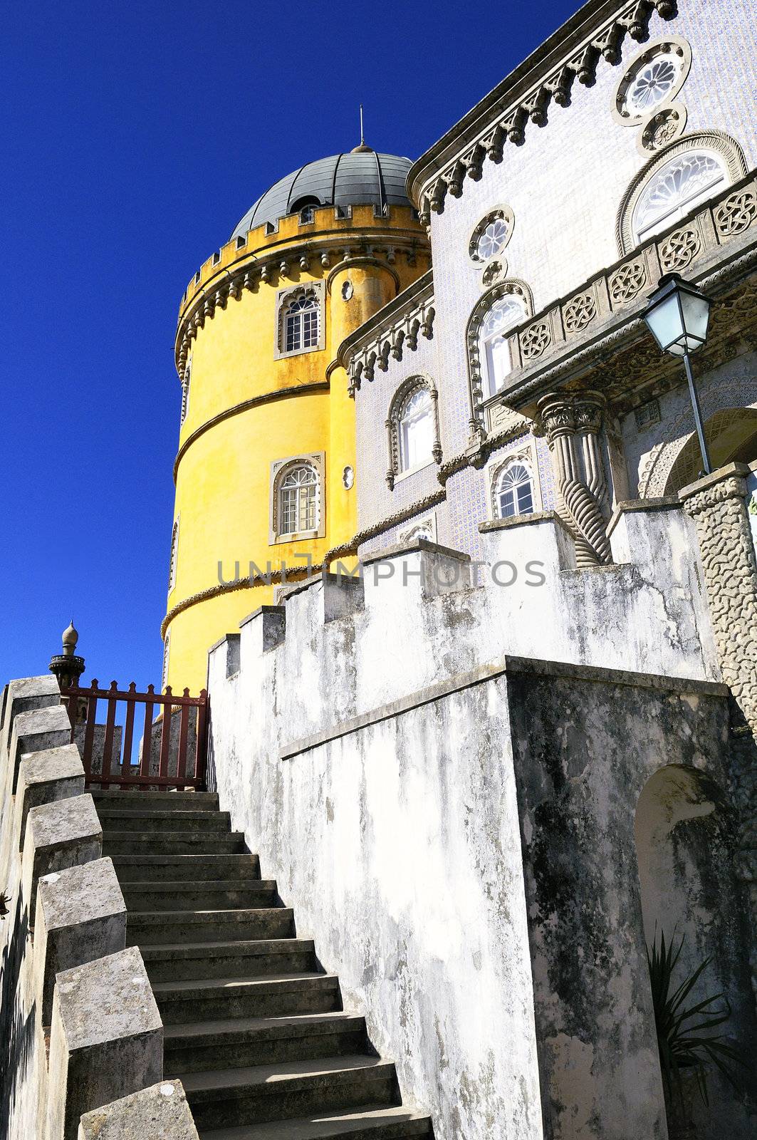 Pena National Palace in Sintra, Portugal (Palacio Nacional da Pena) 