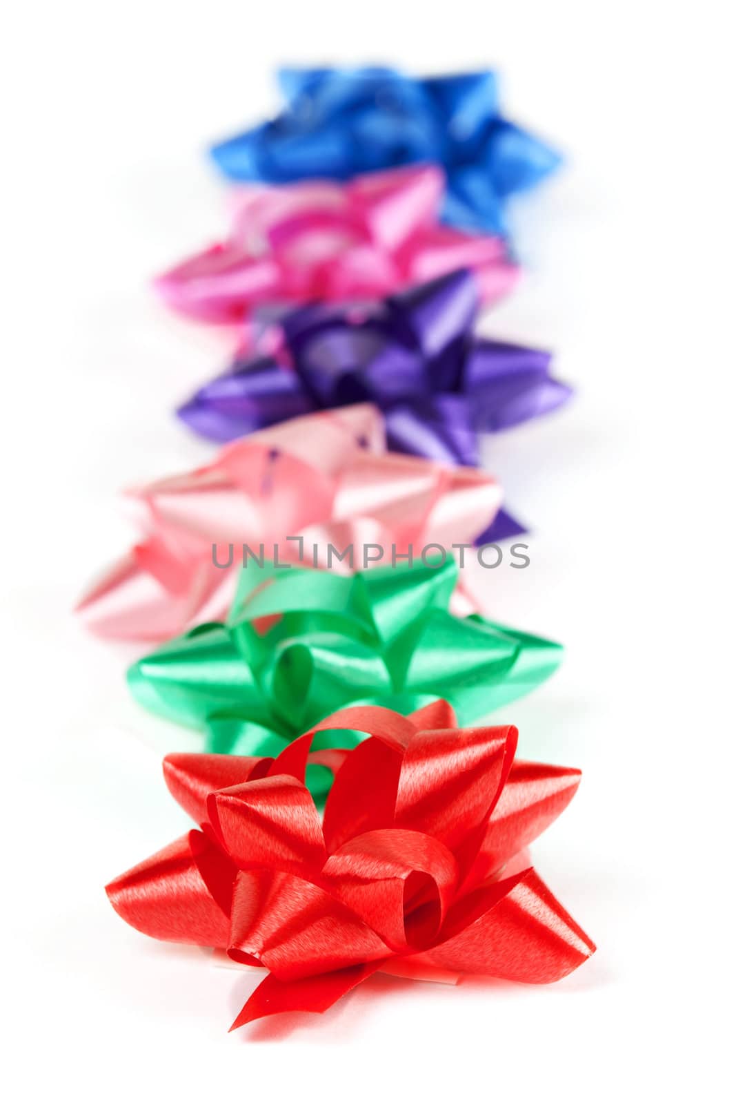 background color of gift ribbons and flowers