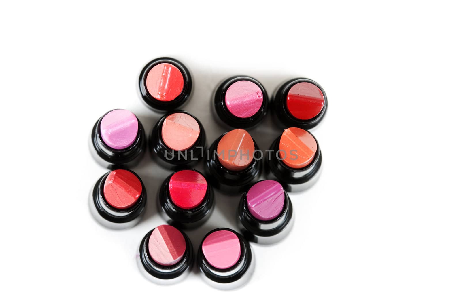 little lipstick mounted on a white background