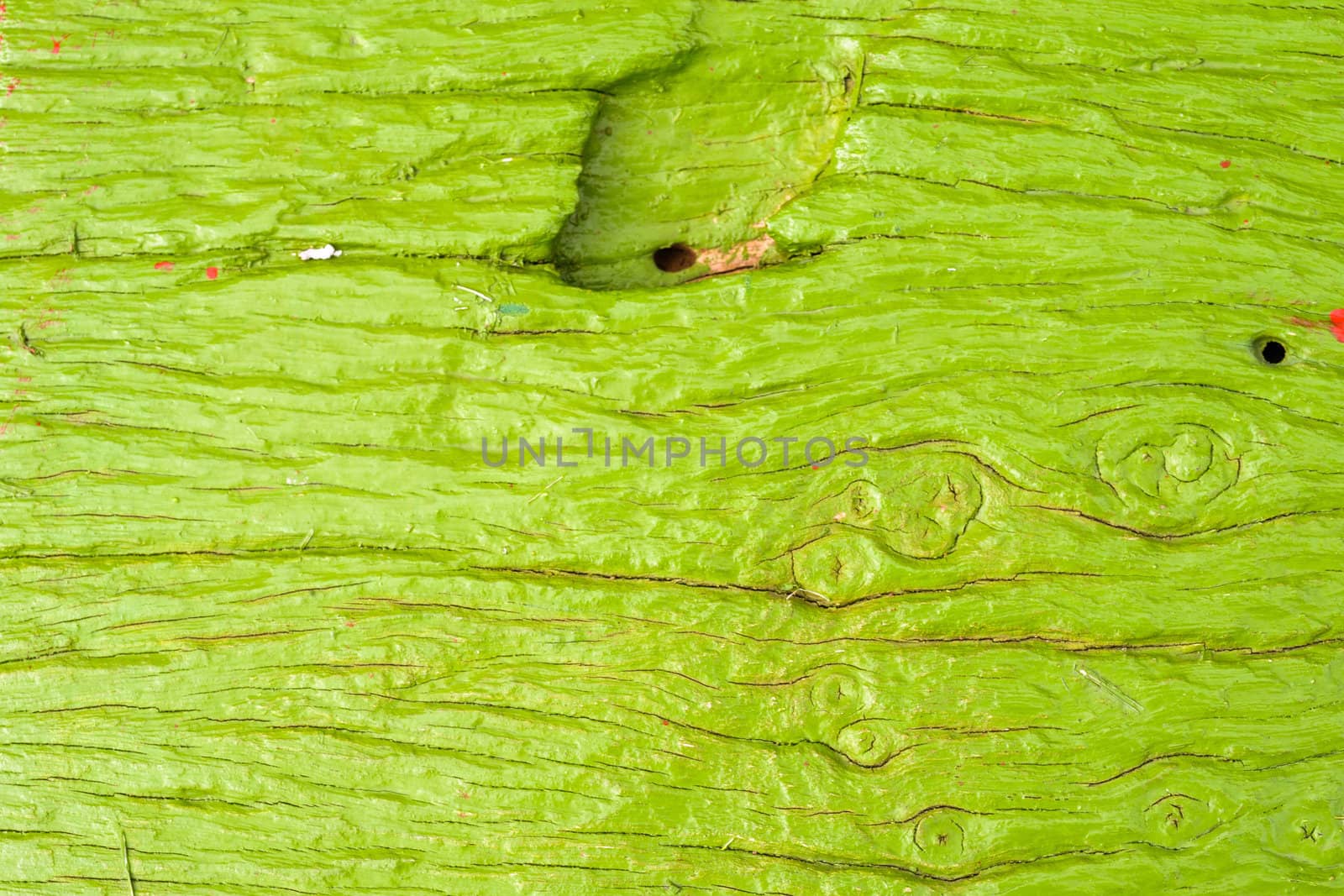 Texture of colorful old wood plate.