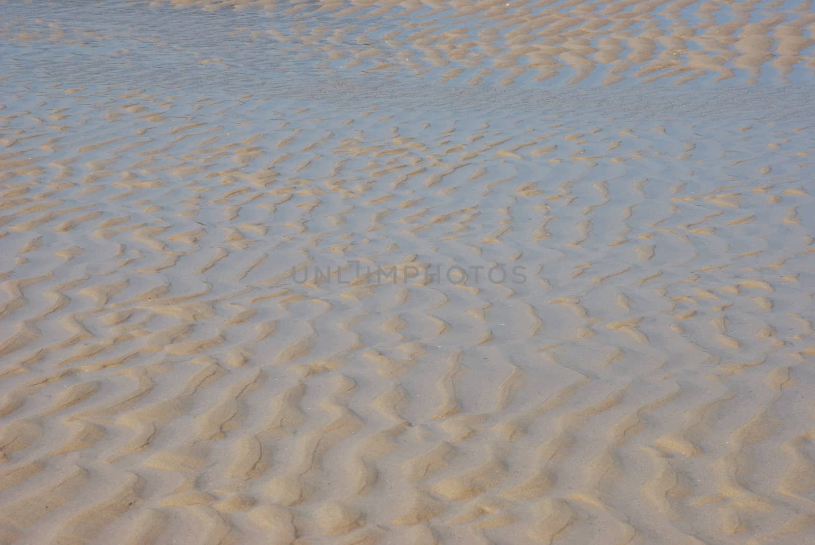 Sand with mark 