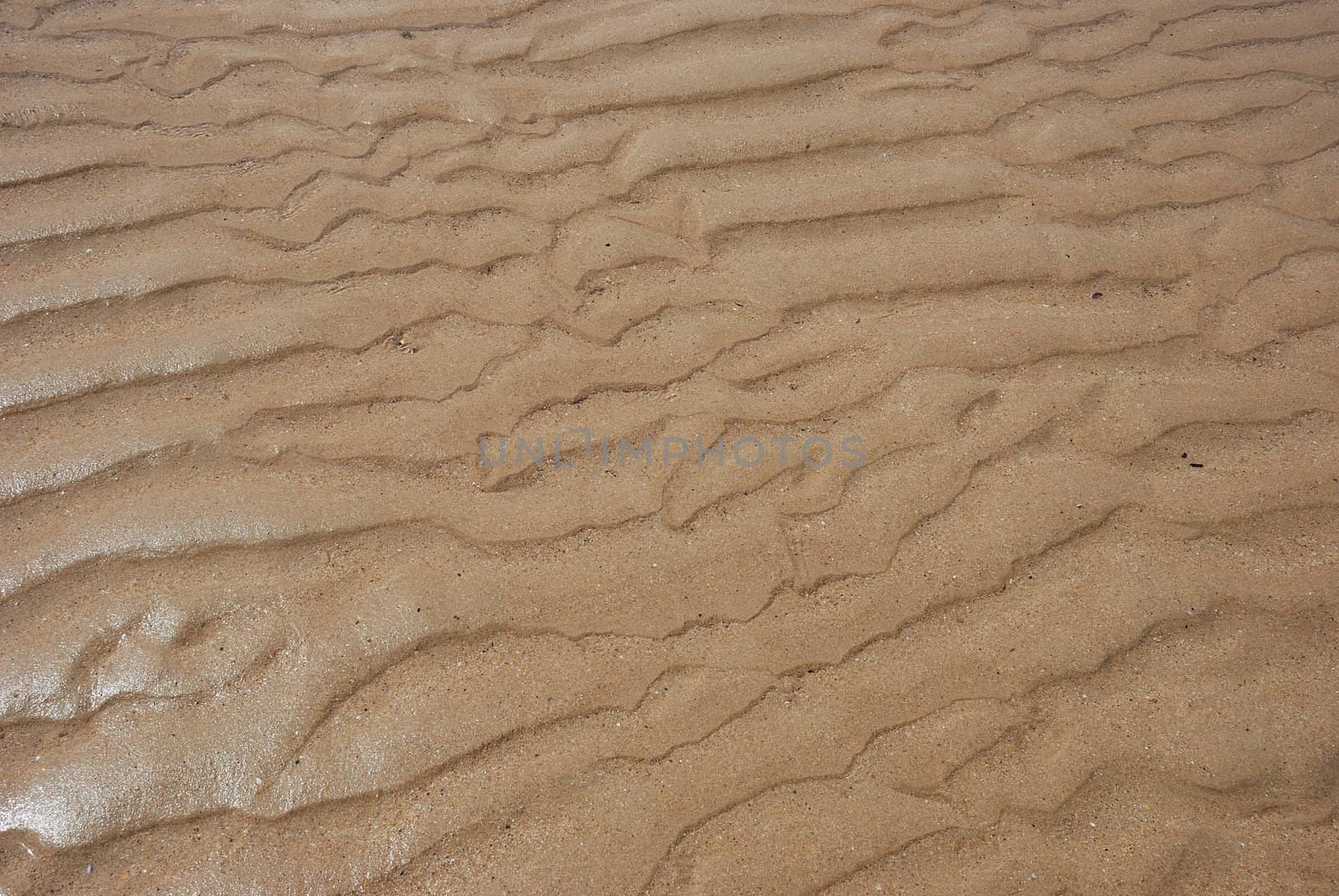 Sand with mark 