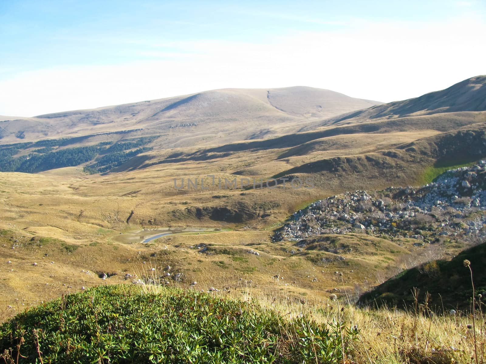 Mountains of northwest caucasus