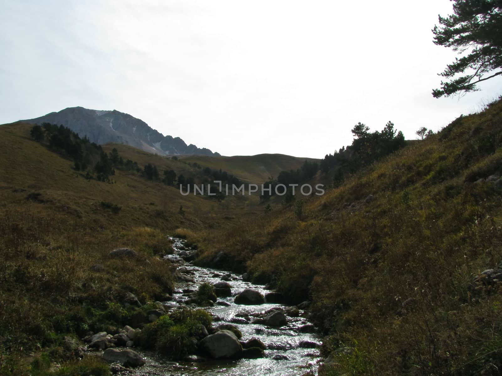 Mountains of northwest caucasus