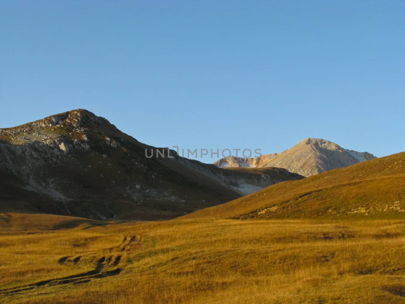 Mountains of northwest caucasus