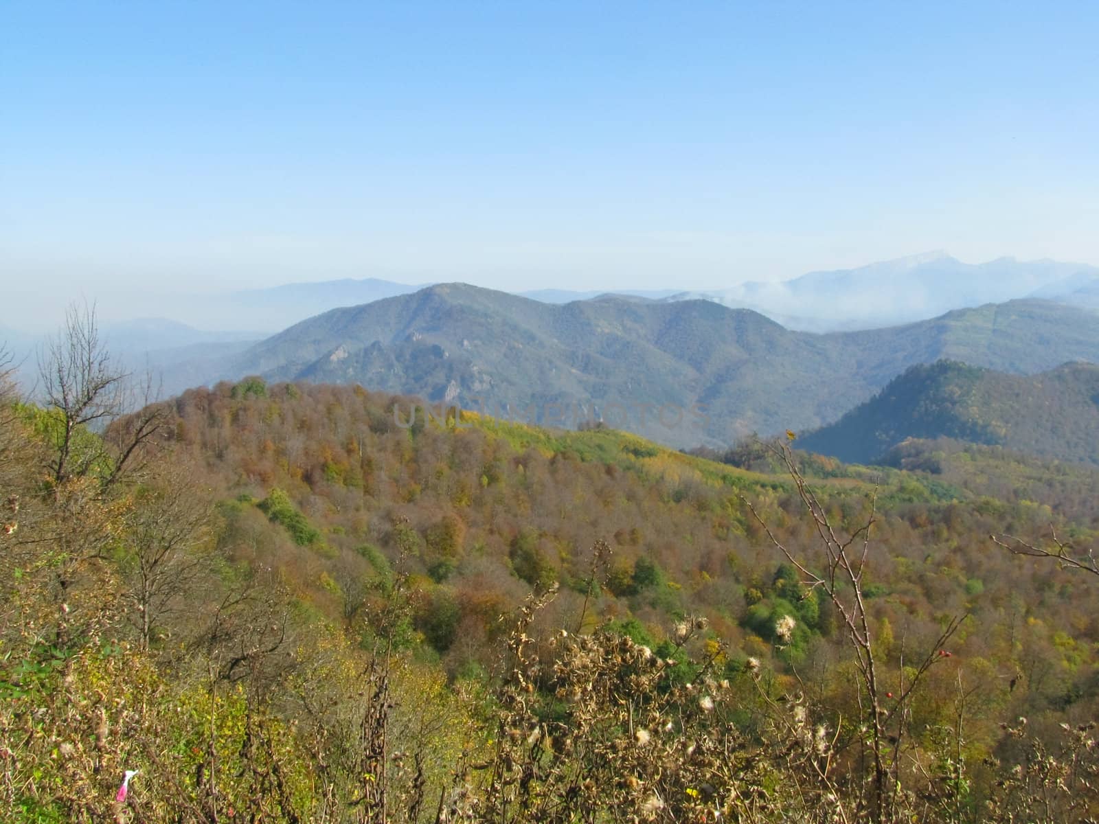 Mountains of northwest caucasus