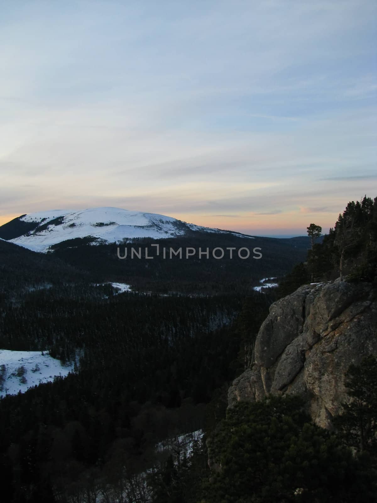 Mountains of northwest caucasus